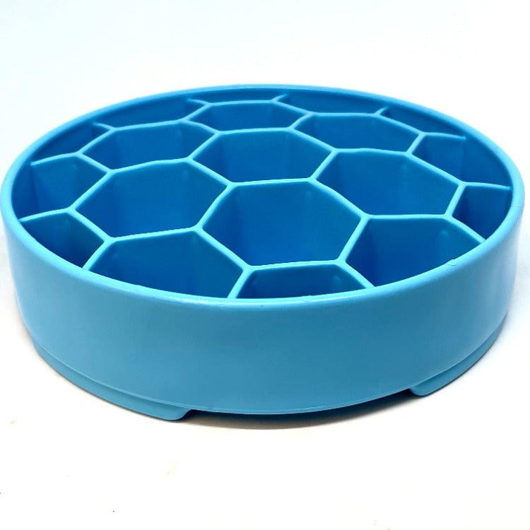 Honeycomb Slow Feeder Dog Bowl