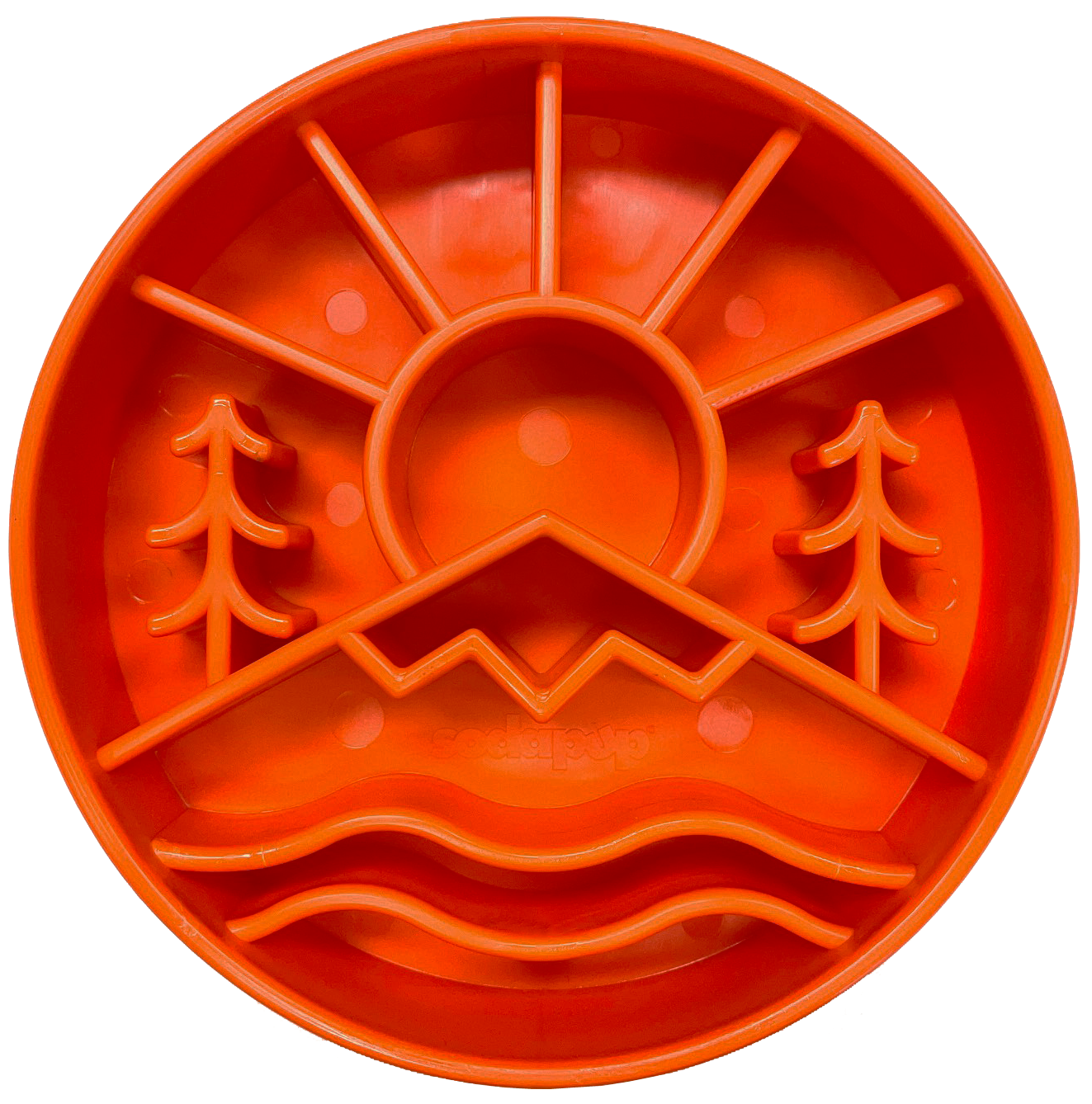 Great Outdoors Slow Feeder Dog Bowl