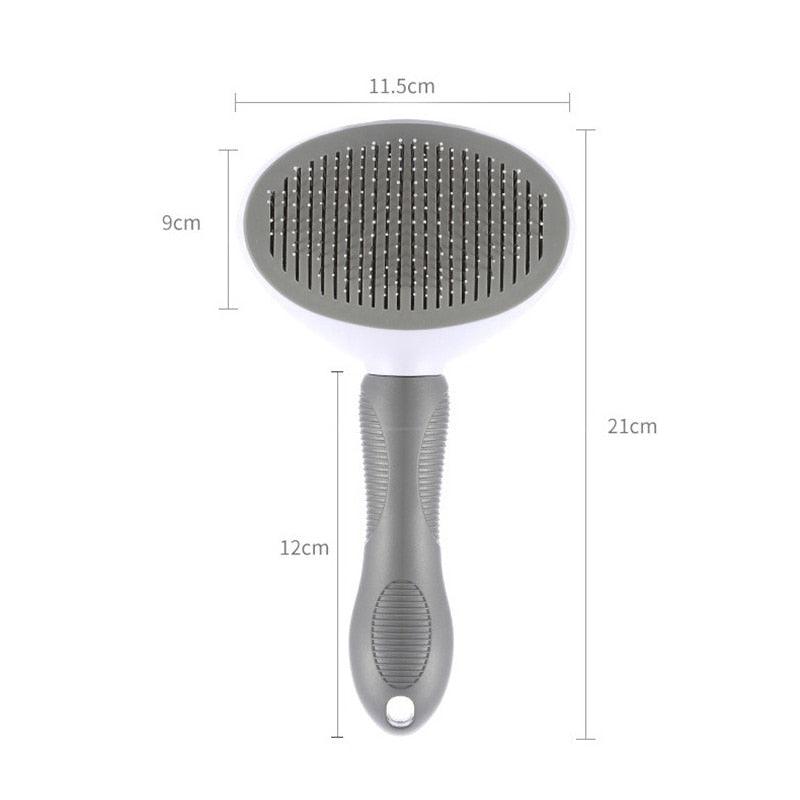 Pet Hair Remover Brush & Cat Comb Grooming Tool