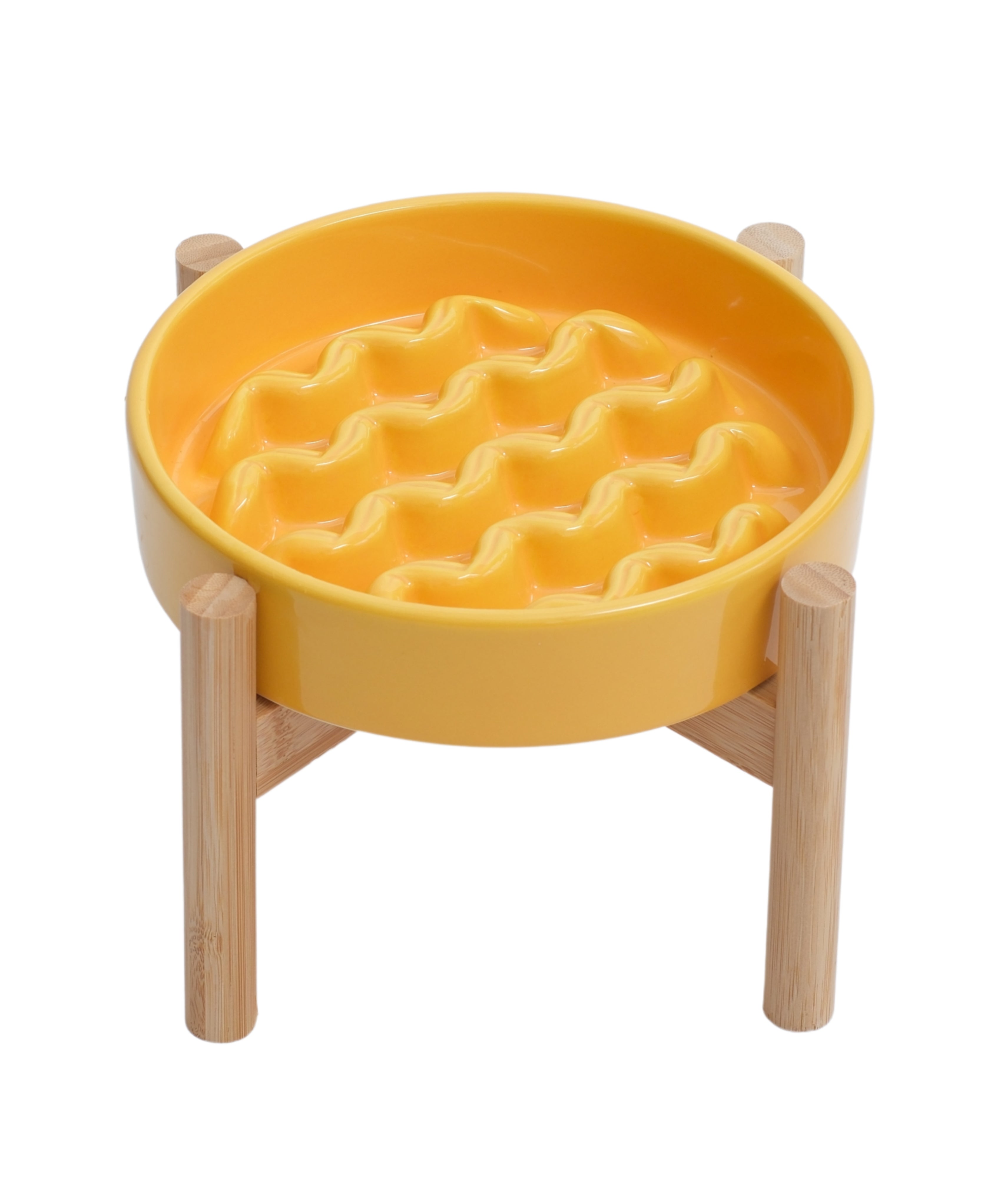 Macaroni Slow Feeder Dog Bowl